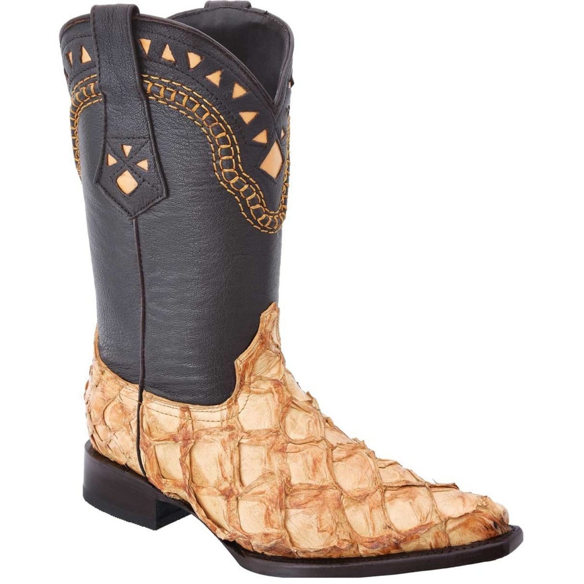 Botas de Pescado Pirarucu Original en Horma 3X Aladino WD-046 - White Diamonds Boots