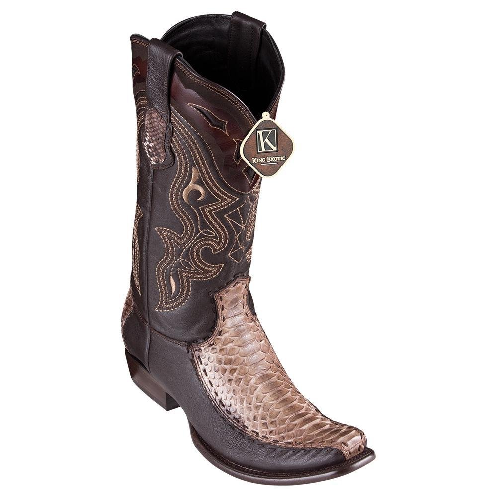 Botas de Piton con Venado Original Horma Dubai KE-479F5785 - King Exotic Boots