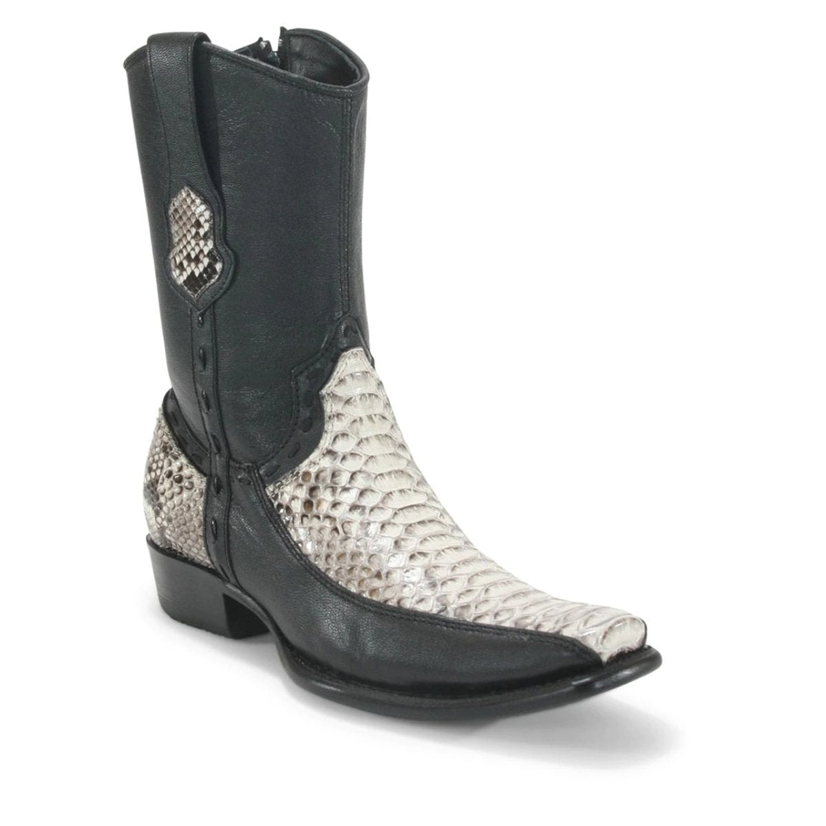 Botas de Piton Original con Venado Horma Dubai KE-479BF5749 - King Exotic Boots