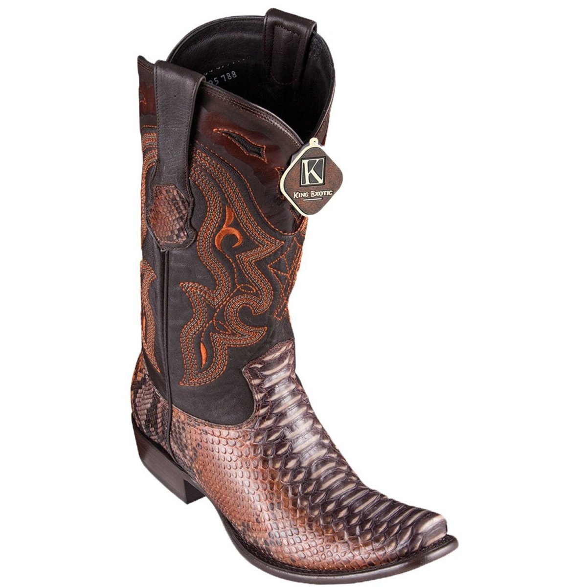 Botas de Piton Original Horma Dubai KE-4795788 - King Exotic Boots