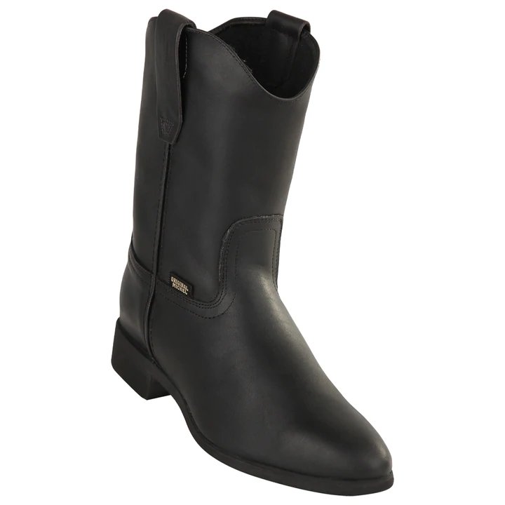 Botas de Trabajo Cuero Grasso con Suela de Hule Negro OM-5225405 - Original Michel