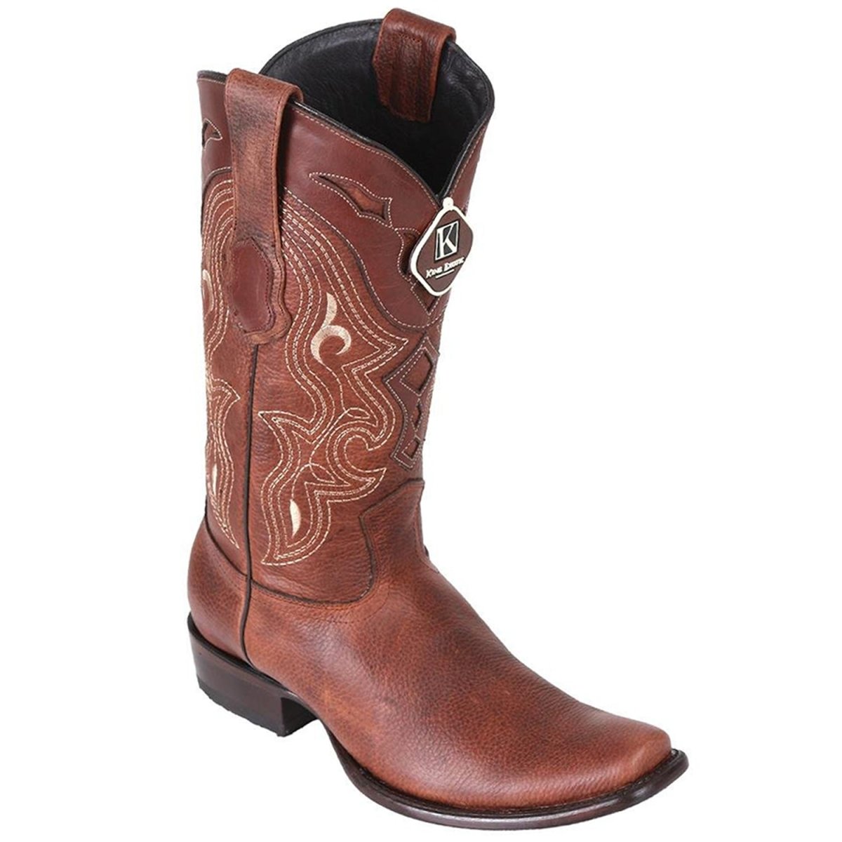 Botas Vaqueras de Cuero Original Horma Dubai KE-4792707 - King Exotic Boots