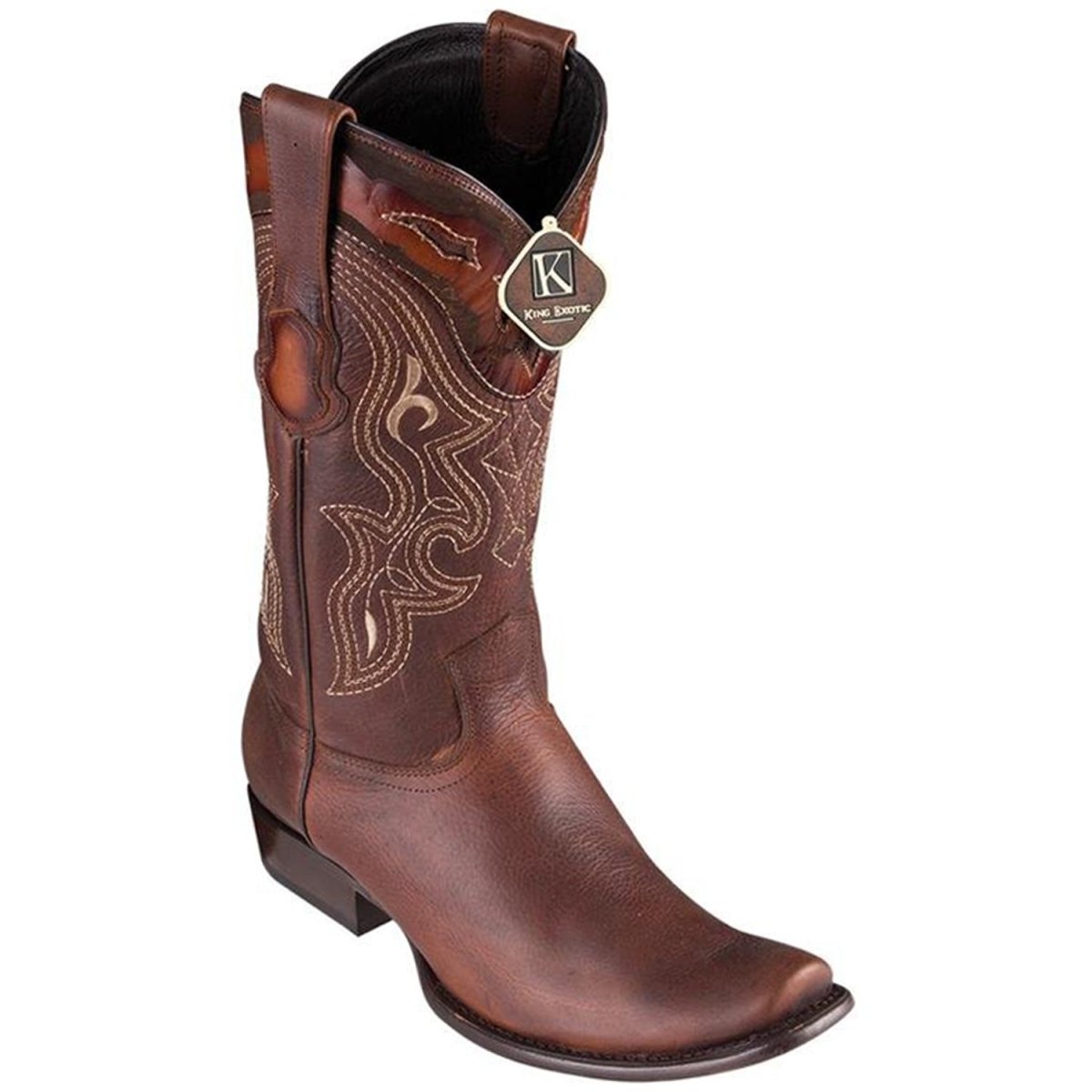 Botas Vaqueras de Cuero Original Horma Dubai KE-4799940 - King Exotic Boots