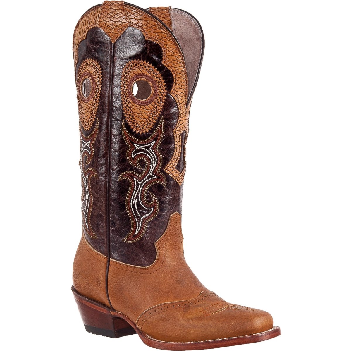 Botas Vaqueras de Cuero para Dama con Horma Rodeo ROD-030s4-Shedron - Rodeo Imports