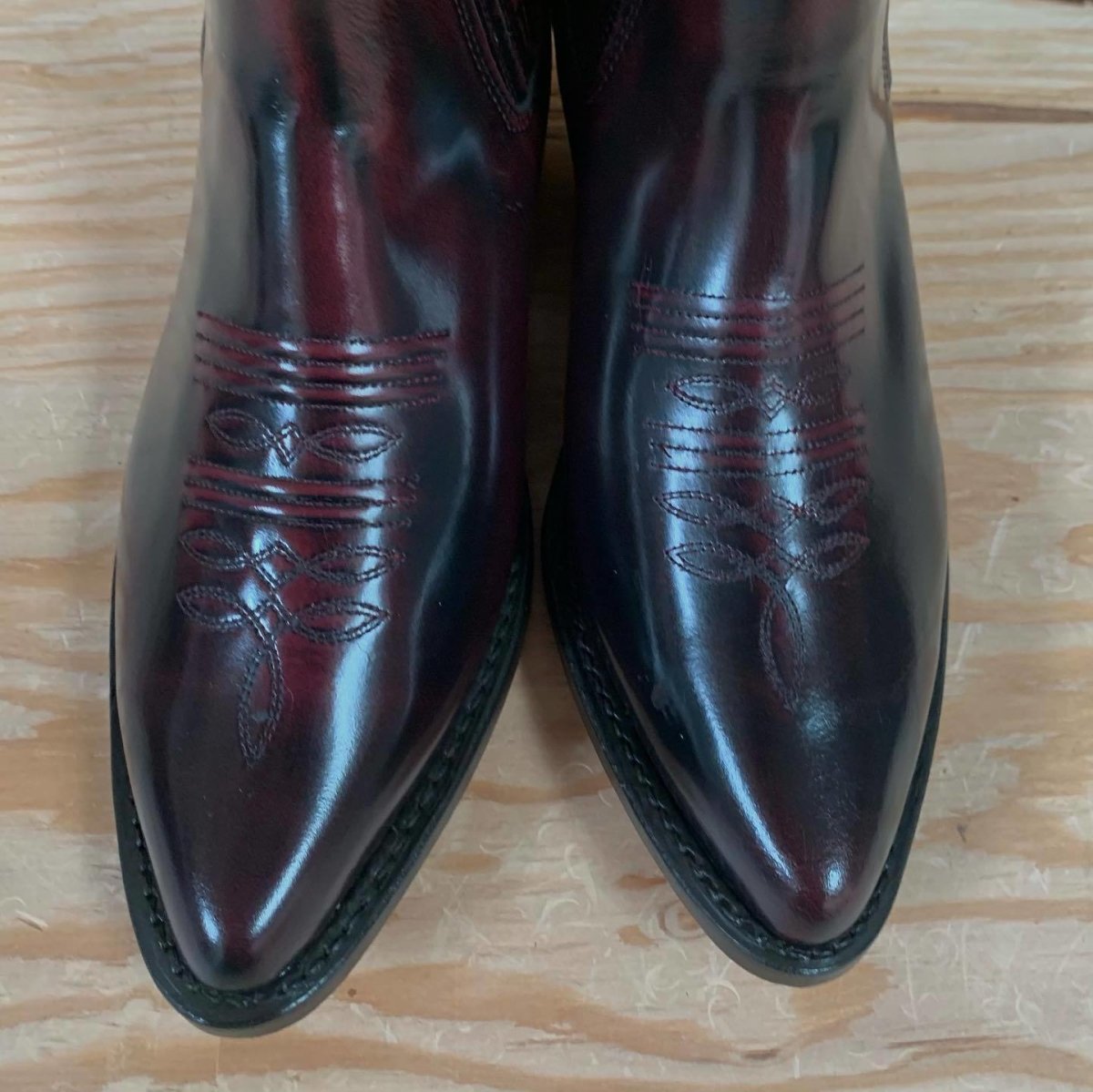 Botin Charro de Piel Acabado Camaleon Modelo: DIE-CAM - Los Altos Boots