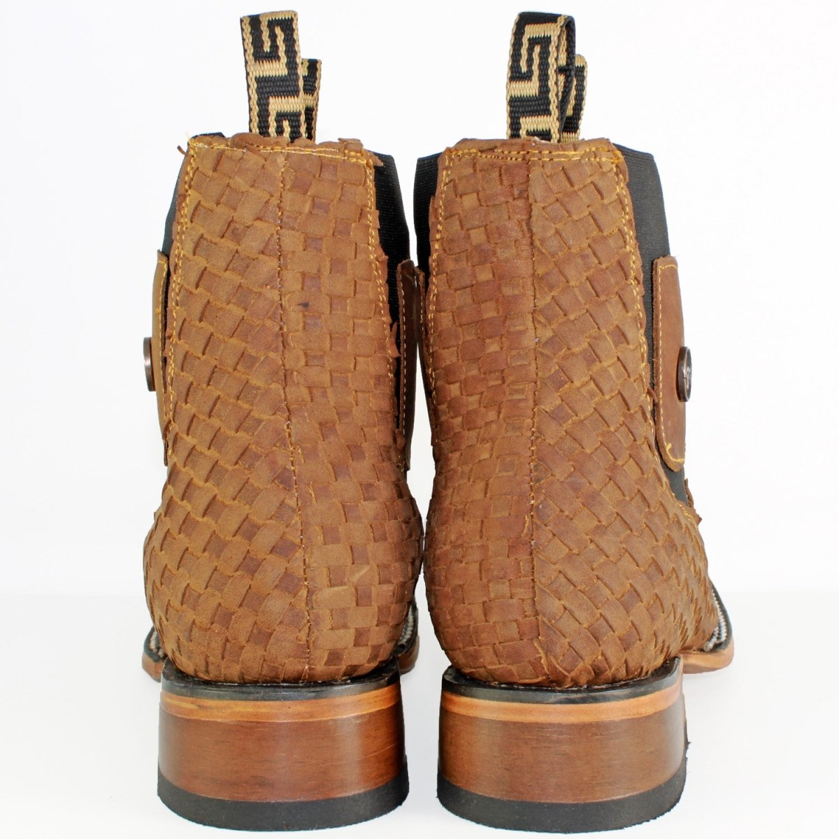 Botin Charro Hooch Punta Cuadrada de Petatillo Miel - Hooch Boots