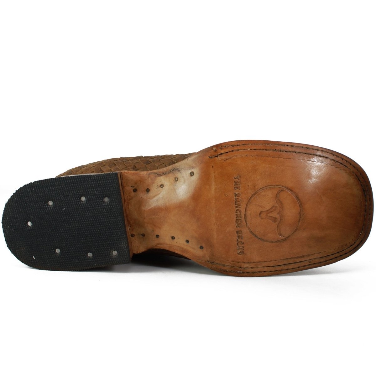 Botin Charro Hooch Punta Cuadrada de Petatillo Miel - Hooch Boots