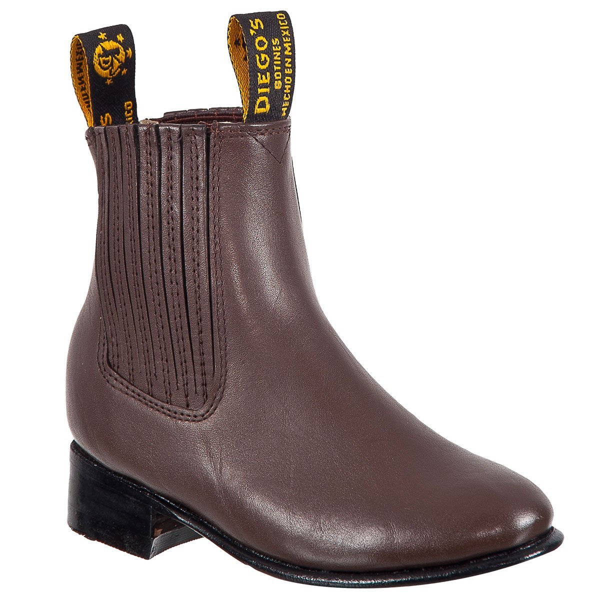 Botín Charro Rodeo para Niño ROD-100-Cafe - Rodeo Imports