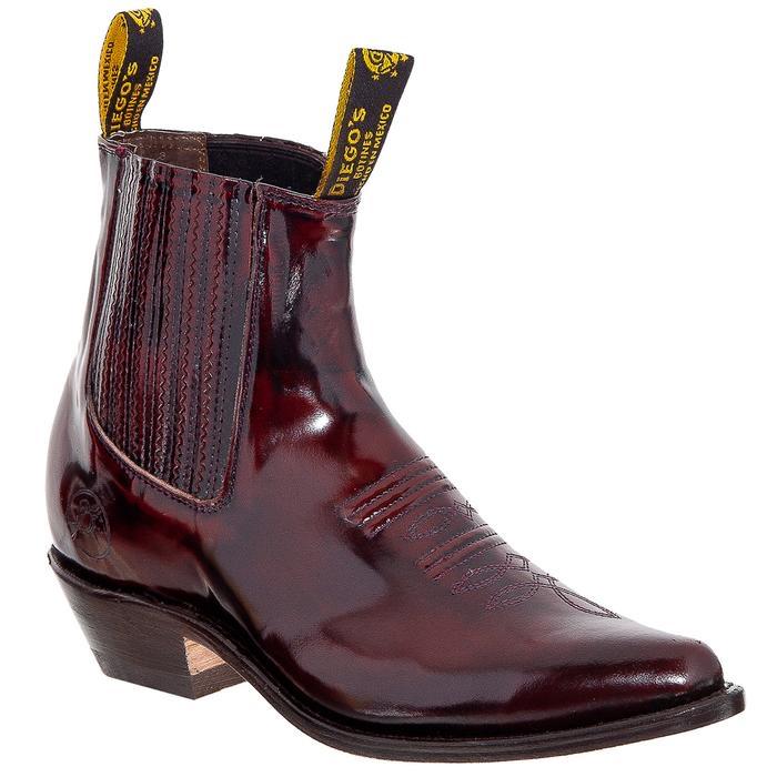 Botin de Piel Acabado Camaleon - Los Altos Boots