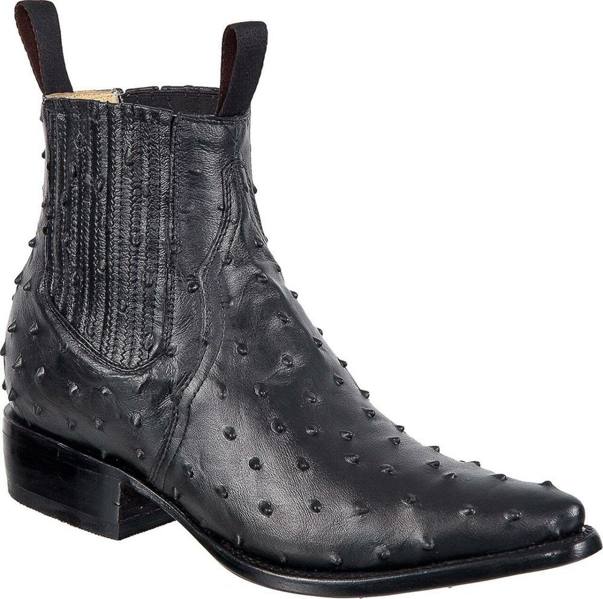 Botines Charros Horma Oval de Camaleon Color Negro main image 0