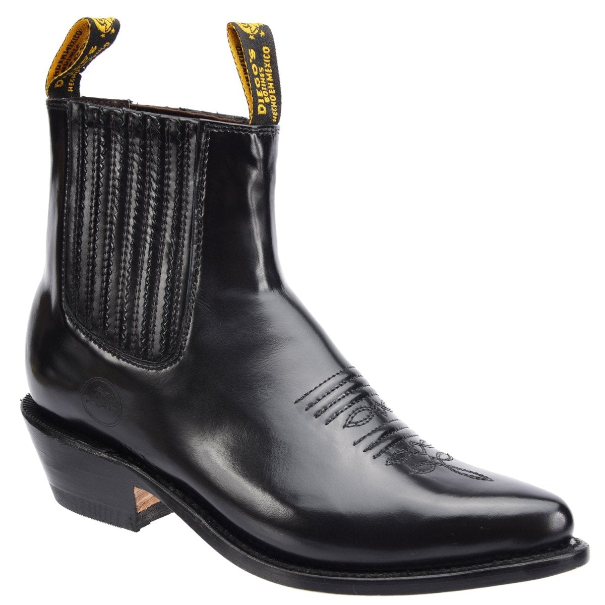 Botines Charros de Cuero Acabado Camaleon Modelo: DIE-63VC05 - Rodeo Imports