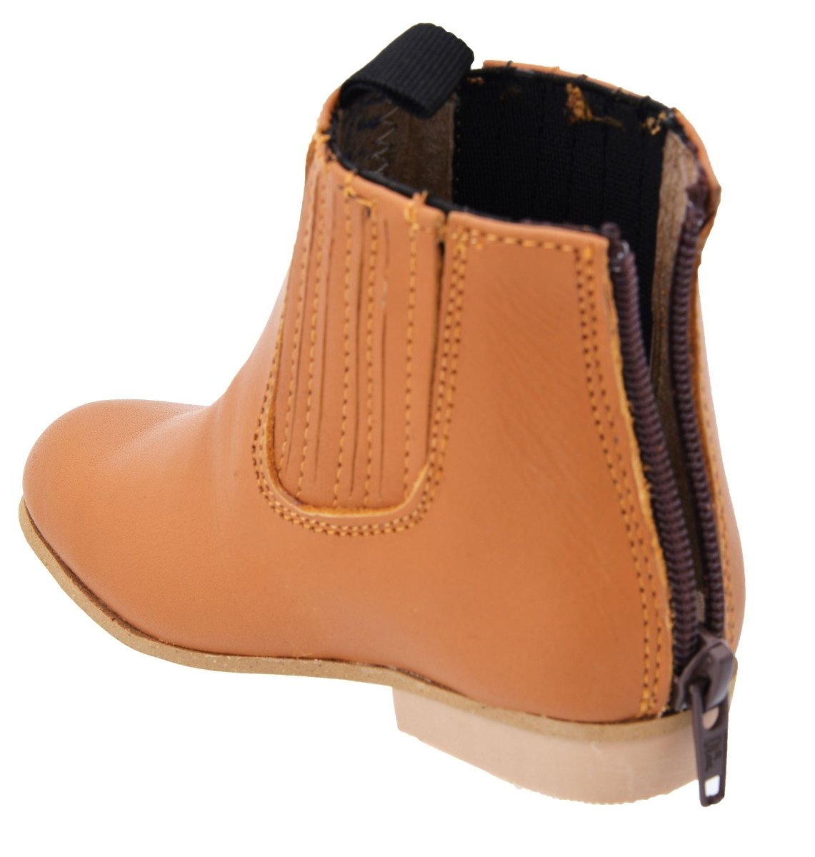 Botines Charros para Bebe de Cuero Napa Original Color Miel WD-354 - White Diamonds Boots