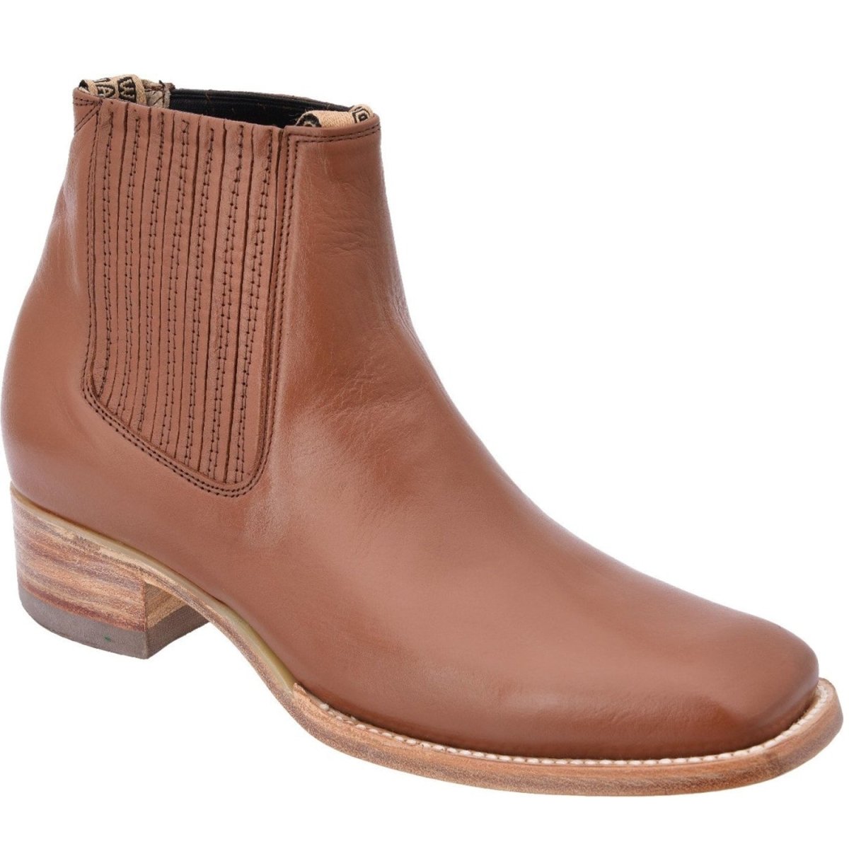 Botines Charros Punta Cuadrada White Diamonds WD-745 - White Diamonds Boots