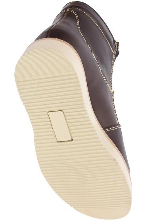 Botines de Trabajo Hammer con Doble Zipper Color Cafe - Joe Boots