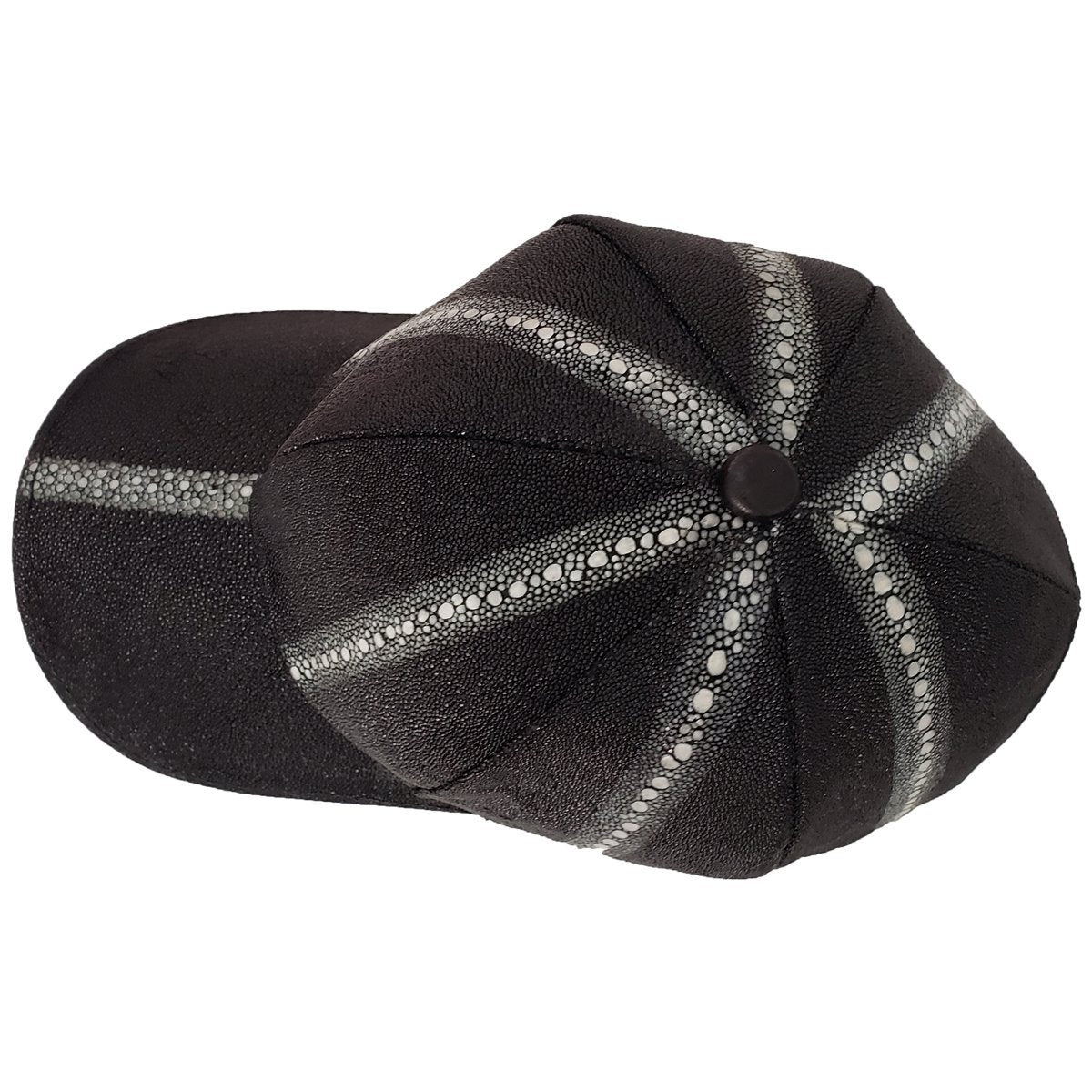 Cachucha Piel Mantarraya Completa Negro WD-9999 - White Diamonds