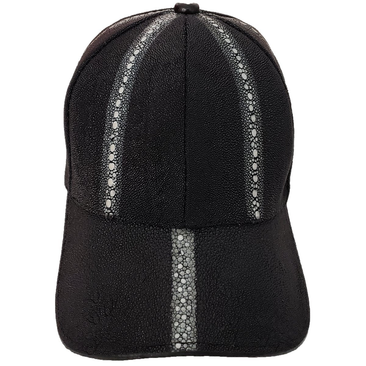 Cachucha Piel Mantarraya Completa Negro WD-9999 - White Diamonds