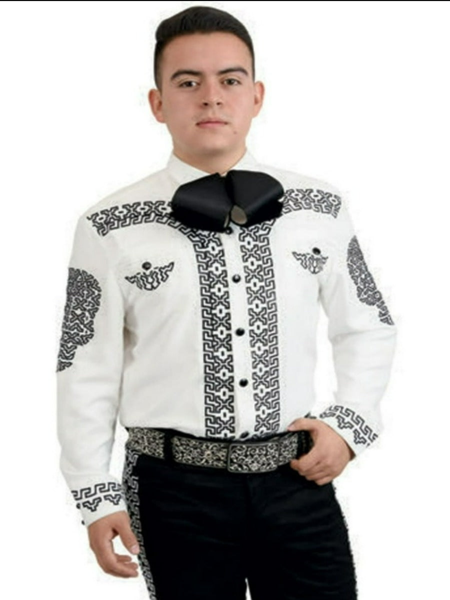 Camisa Charra Fina Gamuza White Diamonds WD-917 - White Diamonds