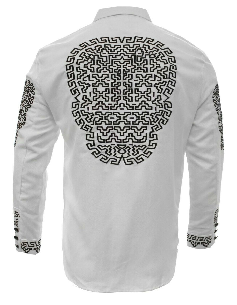 Camisa Charra Fina Gamuza White Diamonds WD-917 - White Diamonds