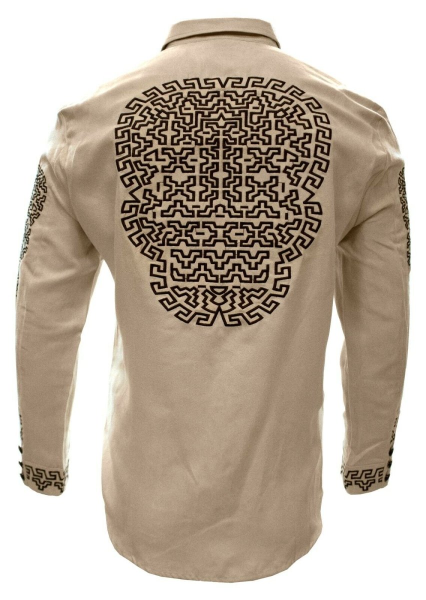 Camisa Charra Fina Gamuza White Diamonds WD-918 - White Diamonds