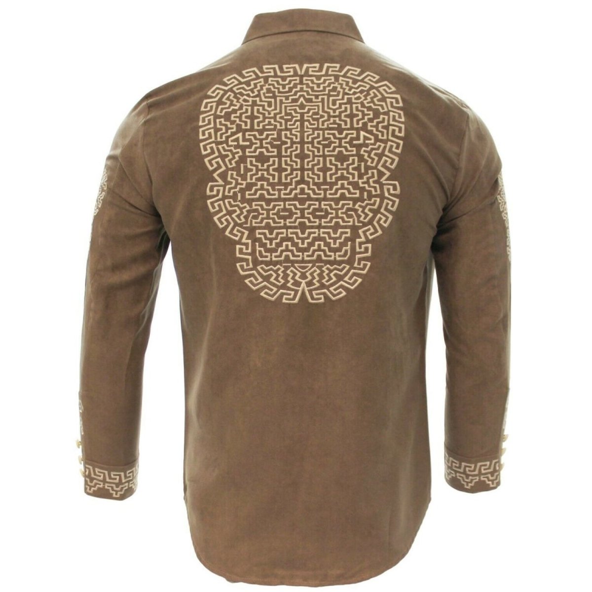 Camisa Charra Gamuza White Diamonds WD-809 - White Diamonds