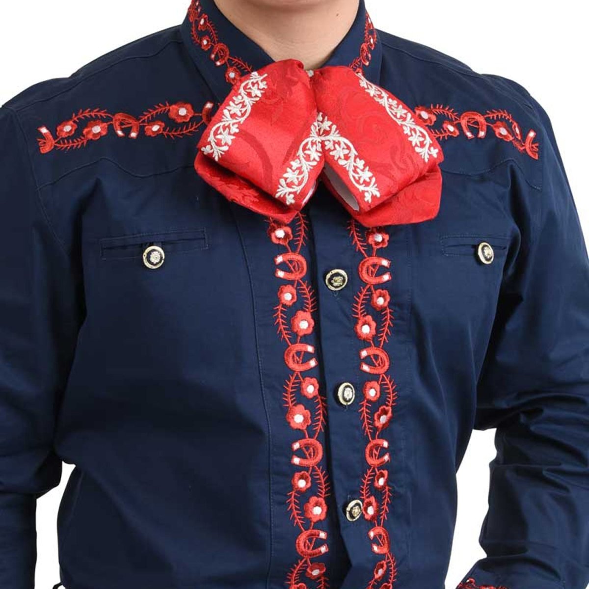 Camisa Charra Tradicional White Diamonds WD-821 - White Diamonds