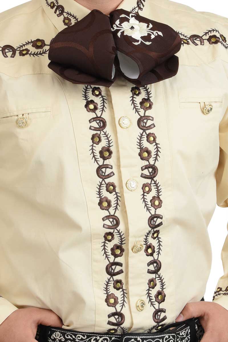 Camisa Charra Tradicional White Diamonds WD-858 - White Diamonds