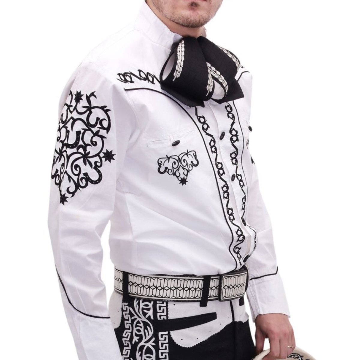 Camisa Charra White Diamonds WD-842 - White Diamonds