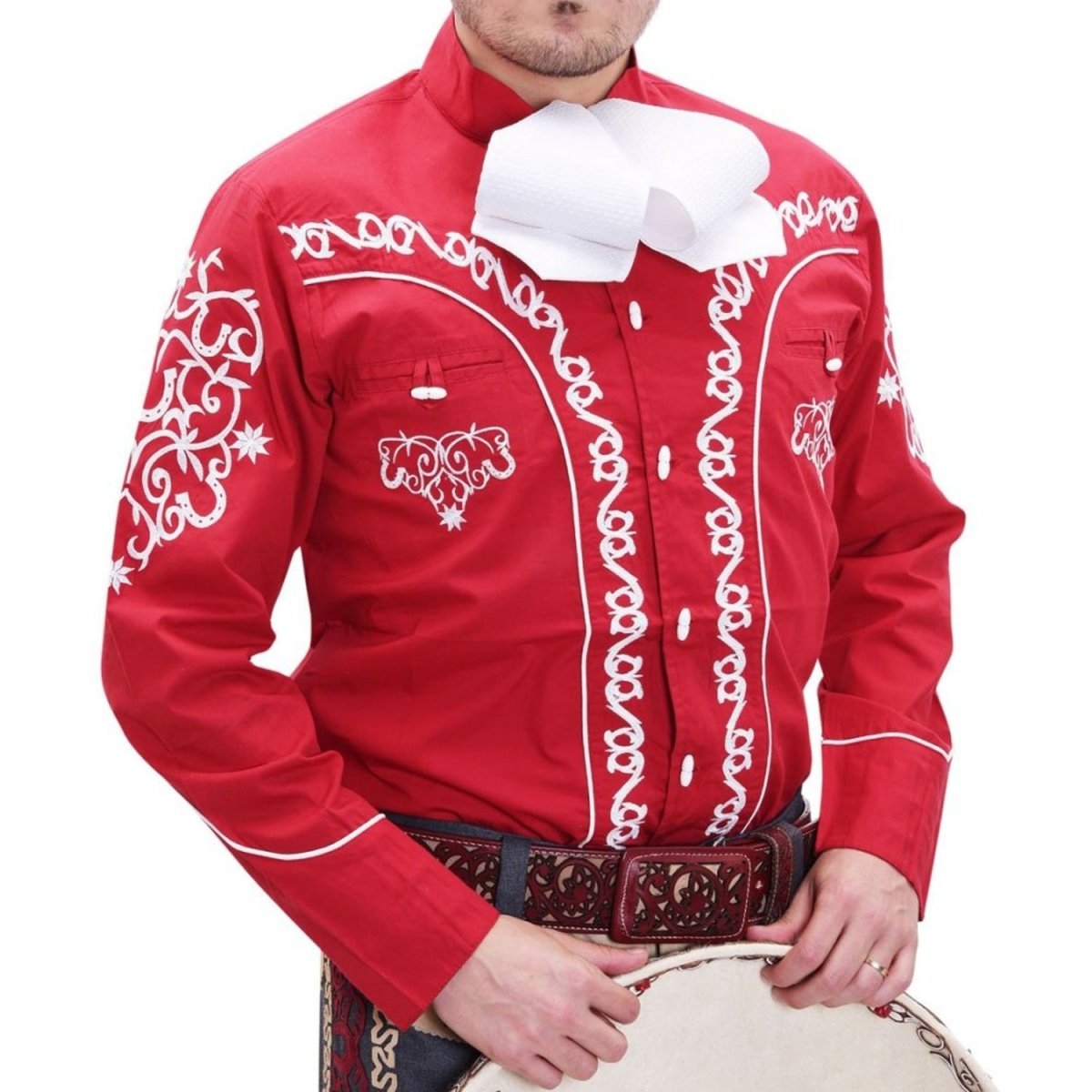 Camisa Charra White Diamonds WD-847 - White Diamonds