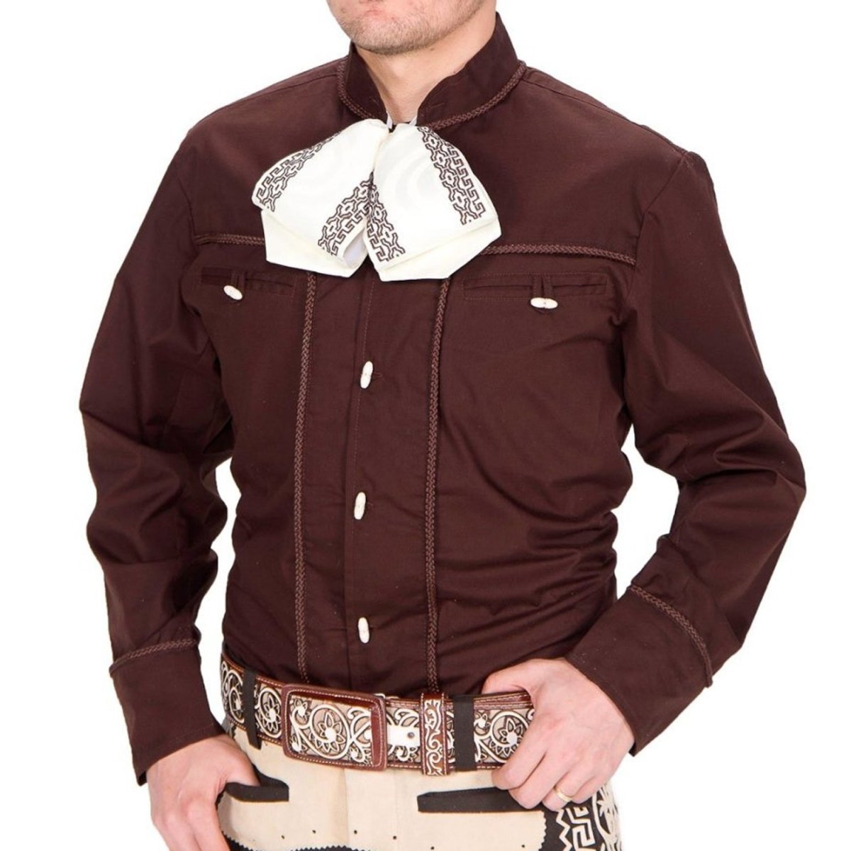 Camisa Charra White Diamonds WD-857 - White Diamonds