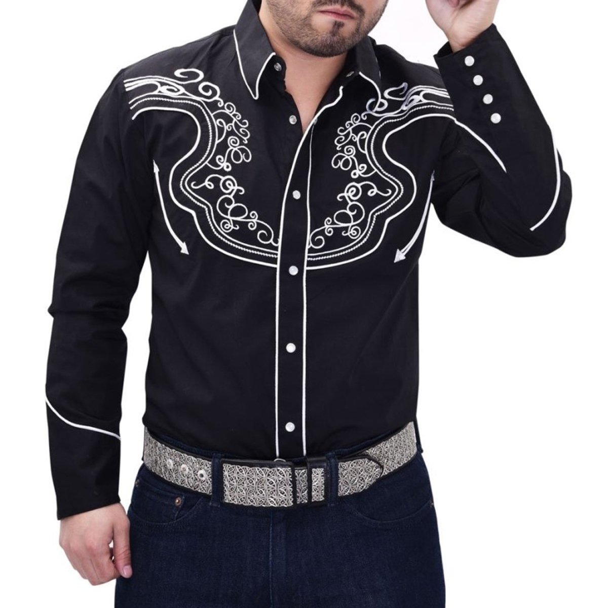 Camisa Vaquera White Diamonds WD-910 - White Diamonds