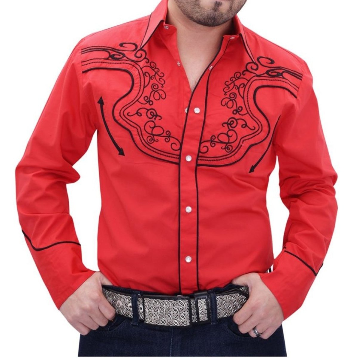 Camisa Vaquera White Diamonds WD-911 - White Diamonds