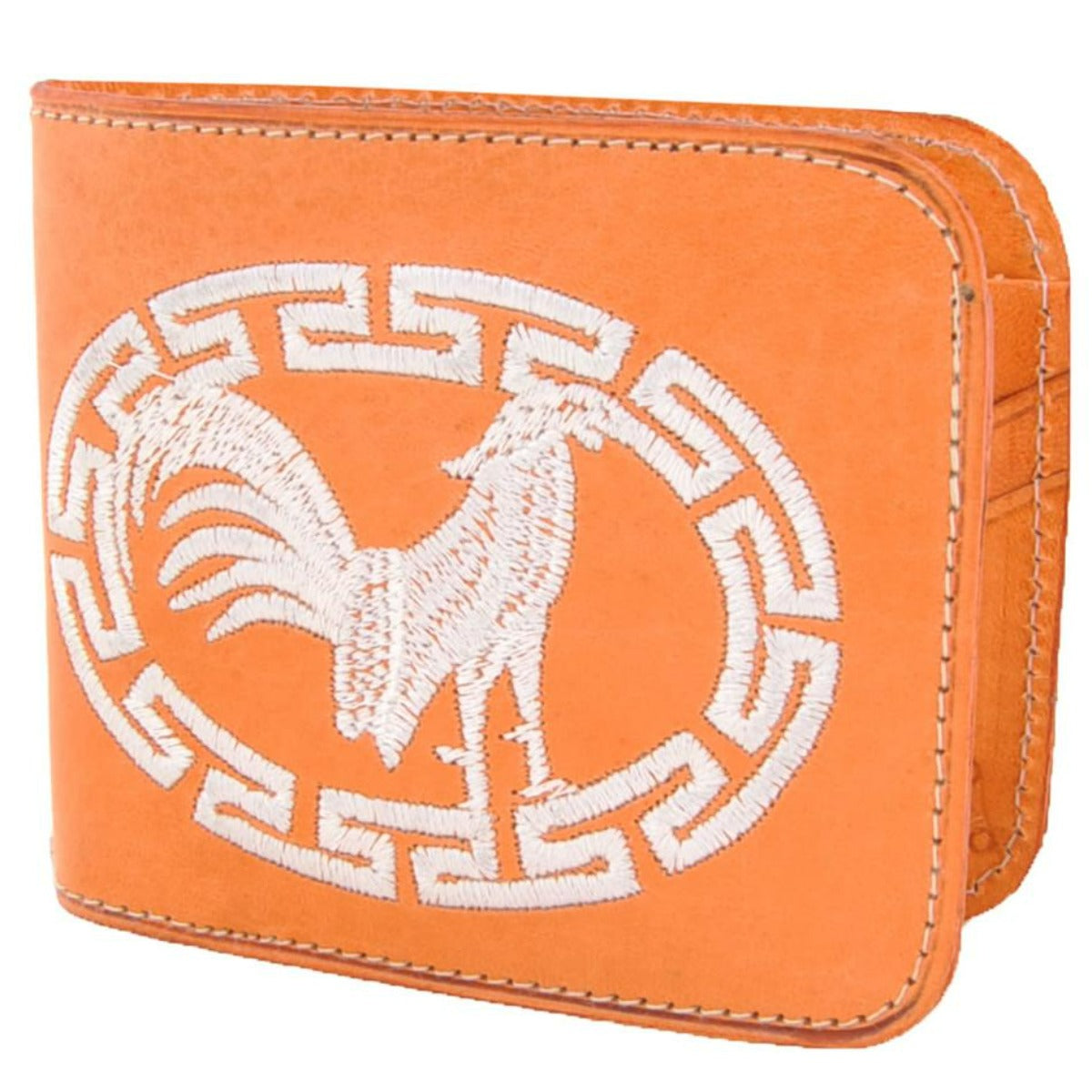 Cartera Cuero Bordada IMP-41654 - Caballo Bronco