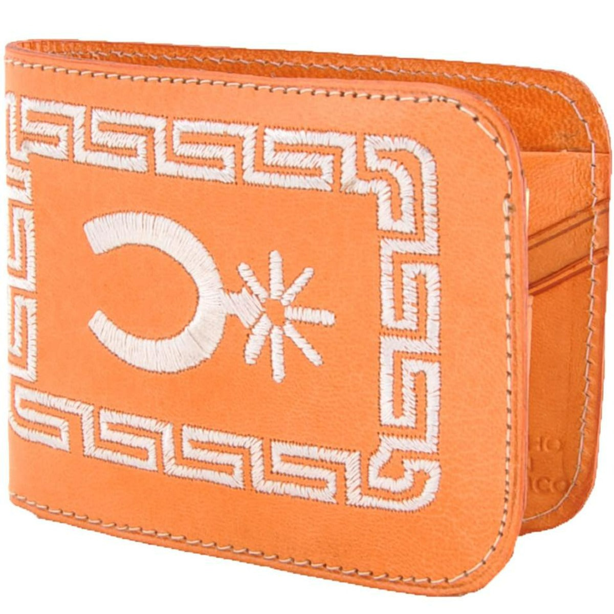 Cartera Cuero Bordada IMP-41658 - Caballo Bronco