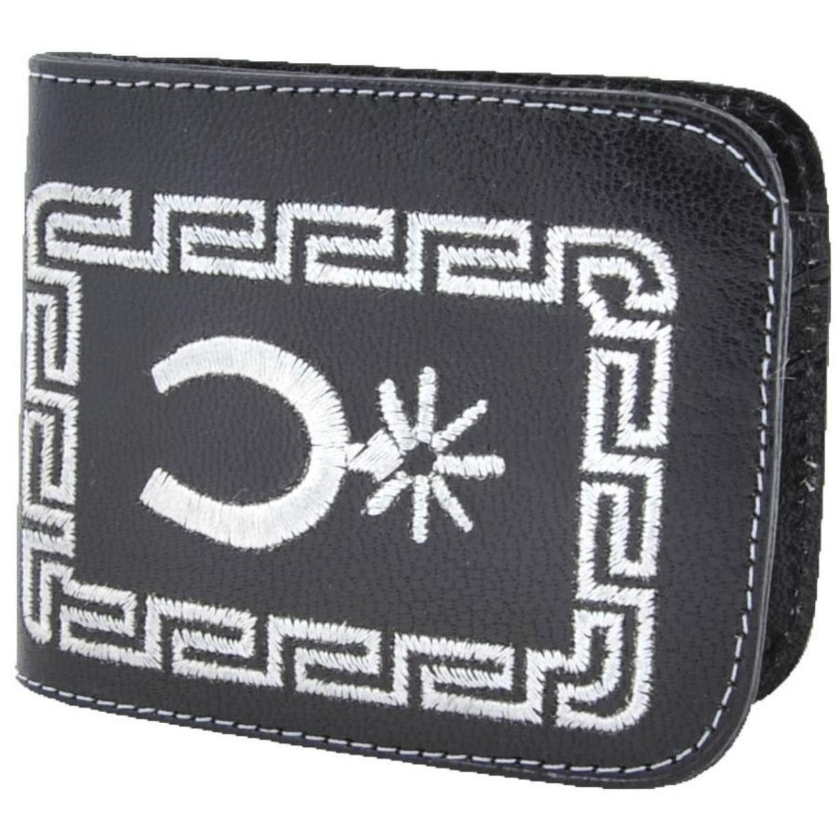 Cartera Cuero Bordada IMP-41659 - Caballo Bronco