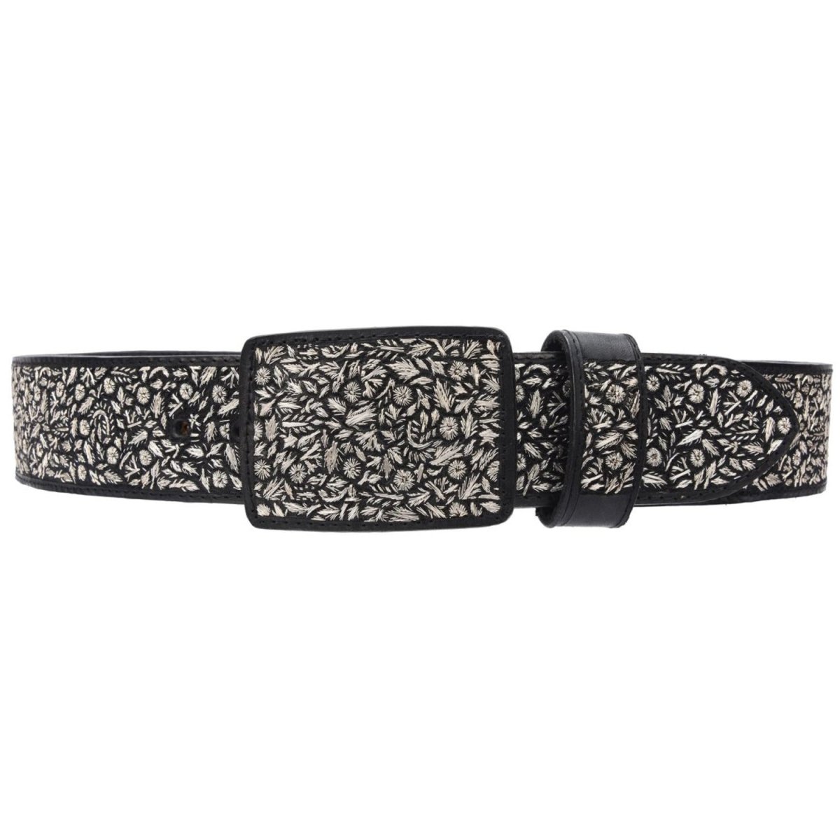 Cinto de Hilo de Plata Fino Original para Hombre WD-1658 - White Diamonds Boots