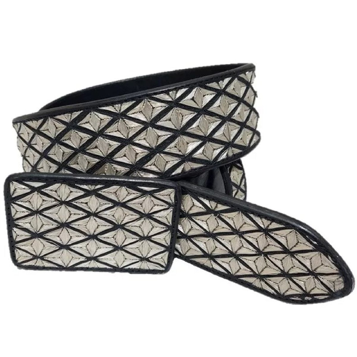 Cinto de Hilo de Plata Fino Original para Hombre WD-1664 - White Diamonds Boots