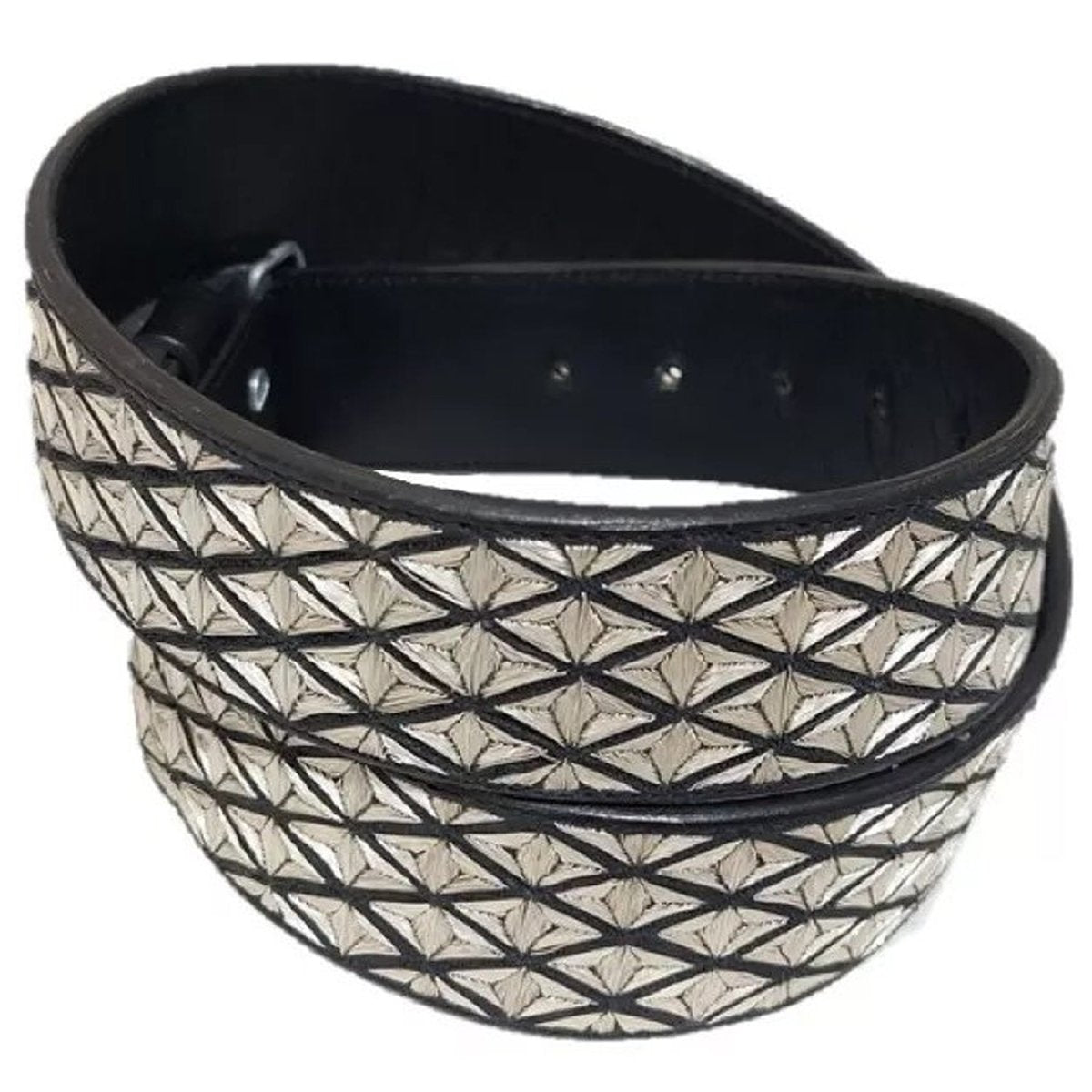 Cinto de Hilo de Plata Fino Original para Hombre WD-1664 - White Diamonds Boots