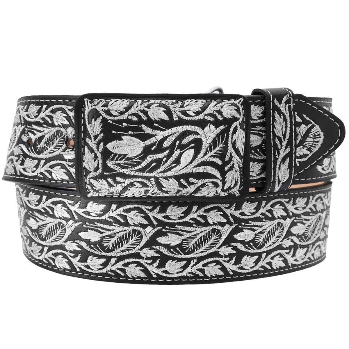 Cinto Vaquero Bordado Ancho imp-13190 - Impormexico