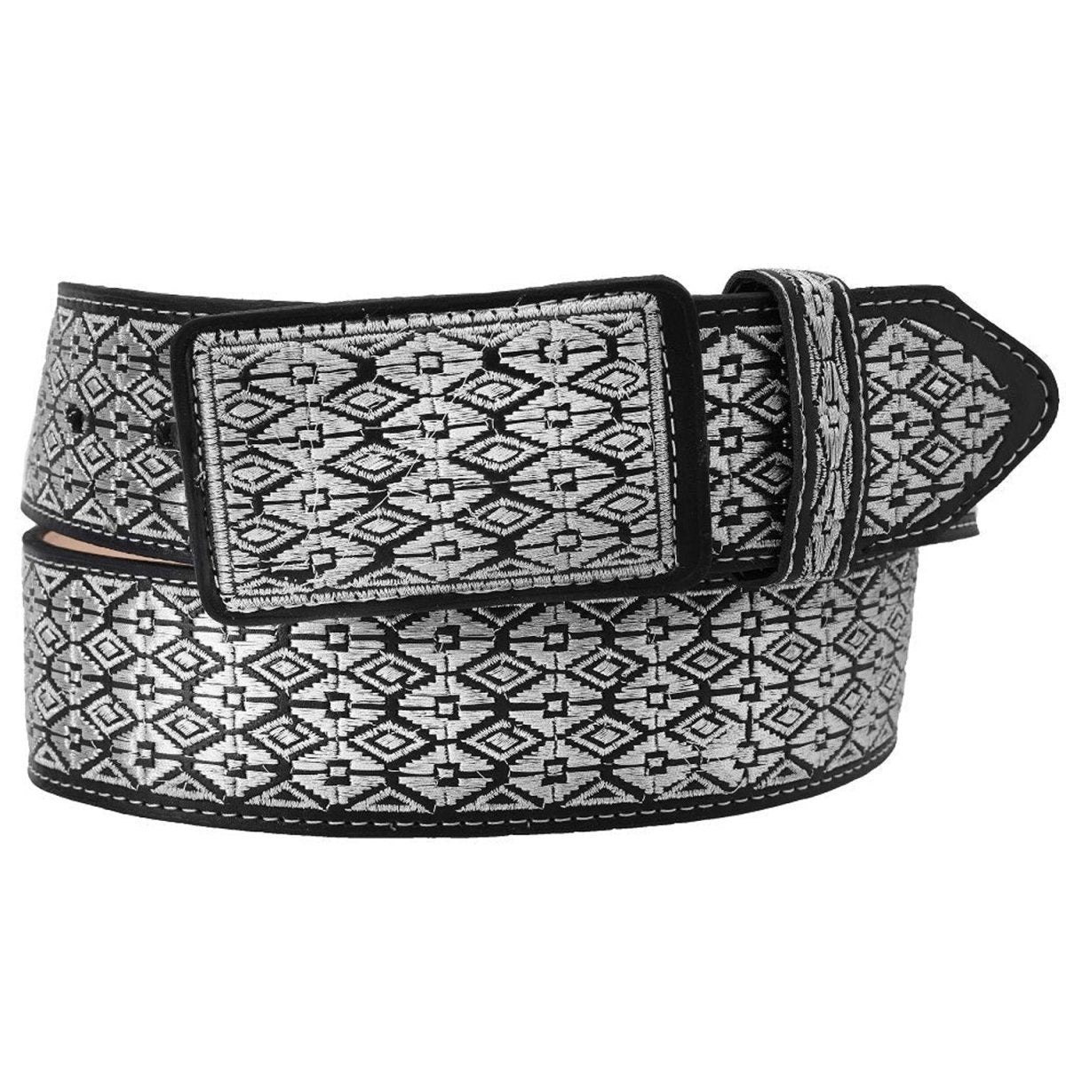 Cinto Vaquero Bordado Ancho imp-13191 - Impormexico