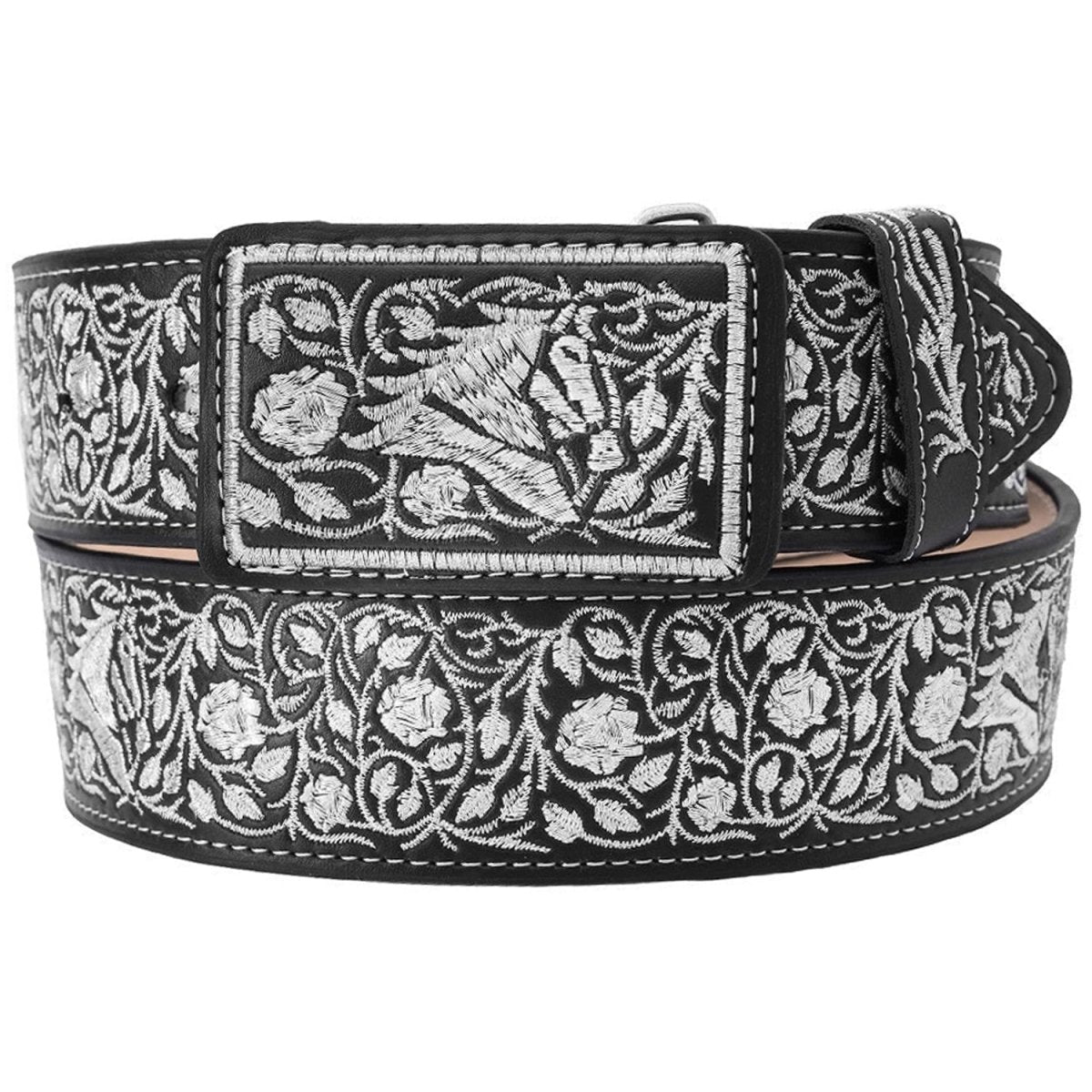 Cinto Vaquero Bordado Ancho imp-13196 - Impormexico