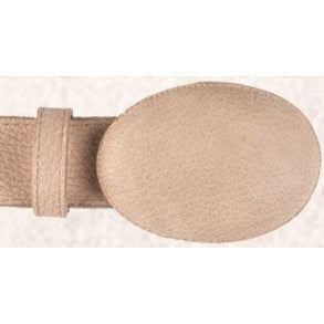 Genuine Leather Casual Belt Grisly Finish Pomex Color - Los Altos Boots - Front View