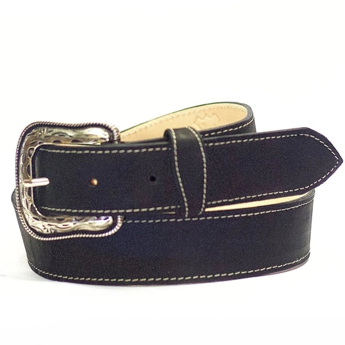 Cinto Vaquero para Mujer de Cuero Original Color Negro ROD-250NEG - Rodeo Imports