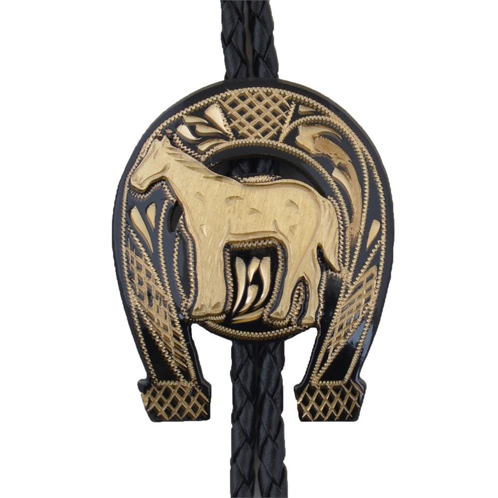 Corbatín Caballo en Herradura CORB04 - Caballo Bronco