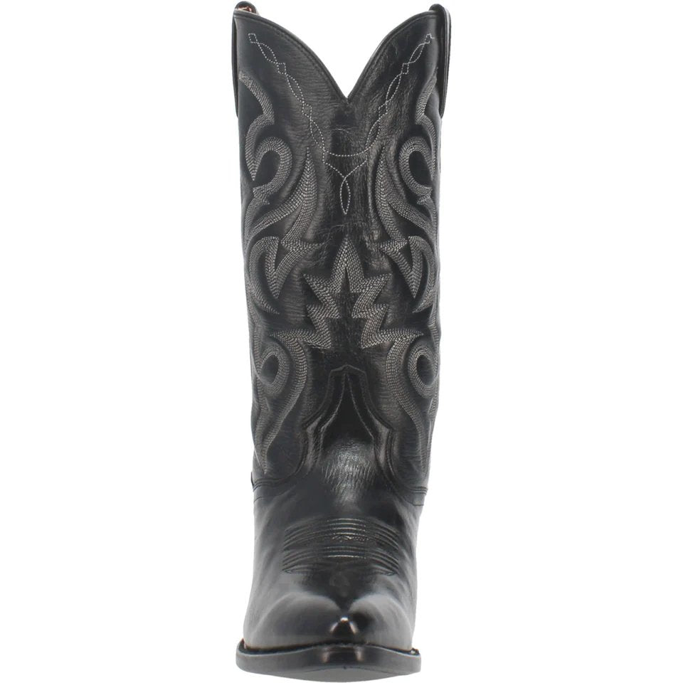 Dan Post Men's Milwaukee Leather J-Toe Boots - Black - Dan Post Boots