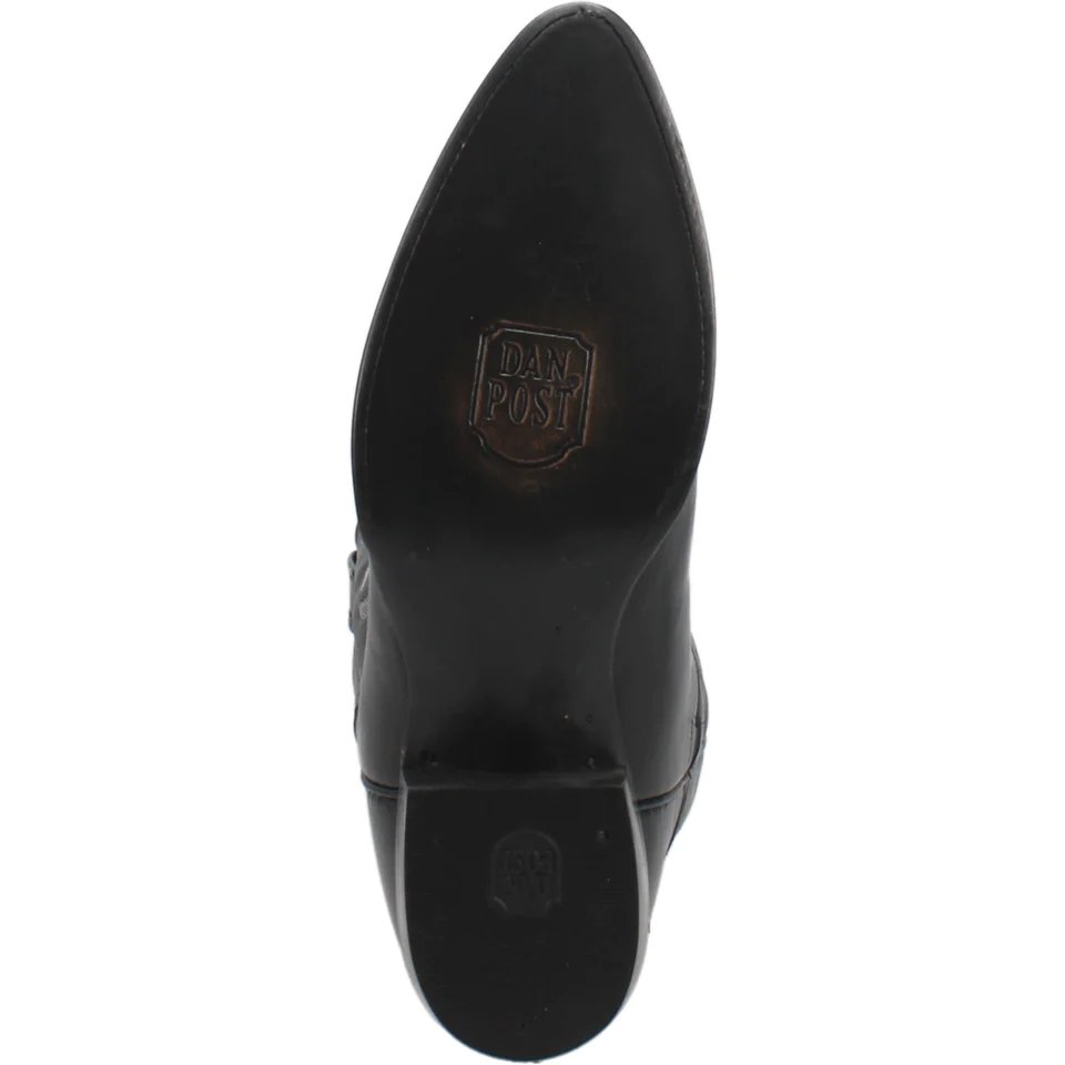 Dan Post Men's Milwaukee Leather J-Toe Boots - Black - Dan Post Boots