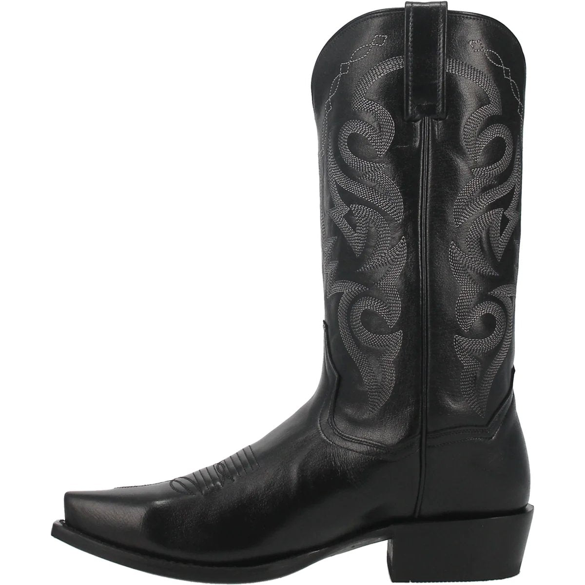 Dan Post Men's Milwaukee Leather Snip Toe Boots - Black - Dan Post Boots