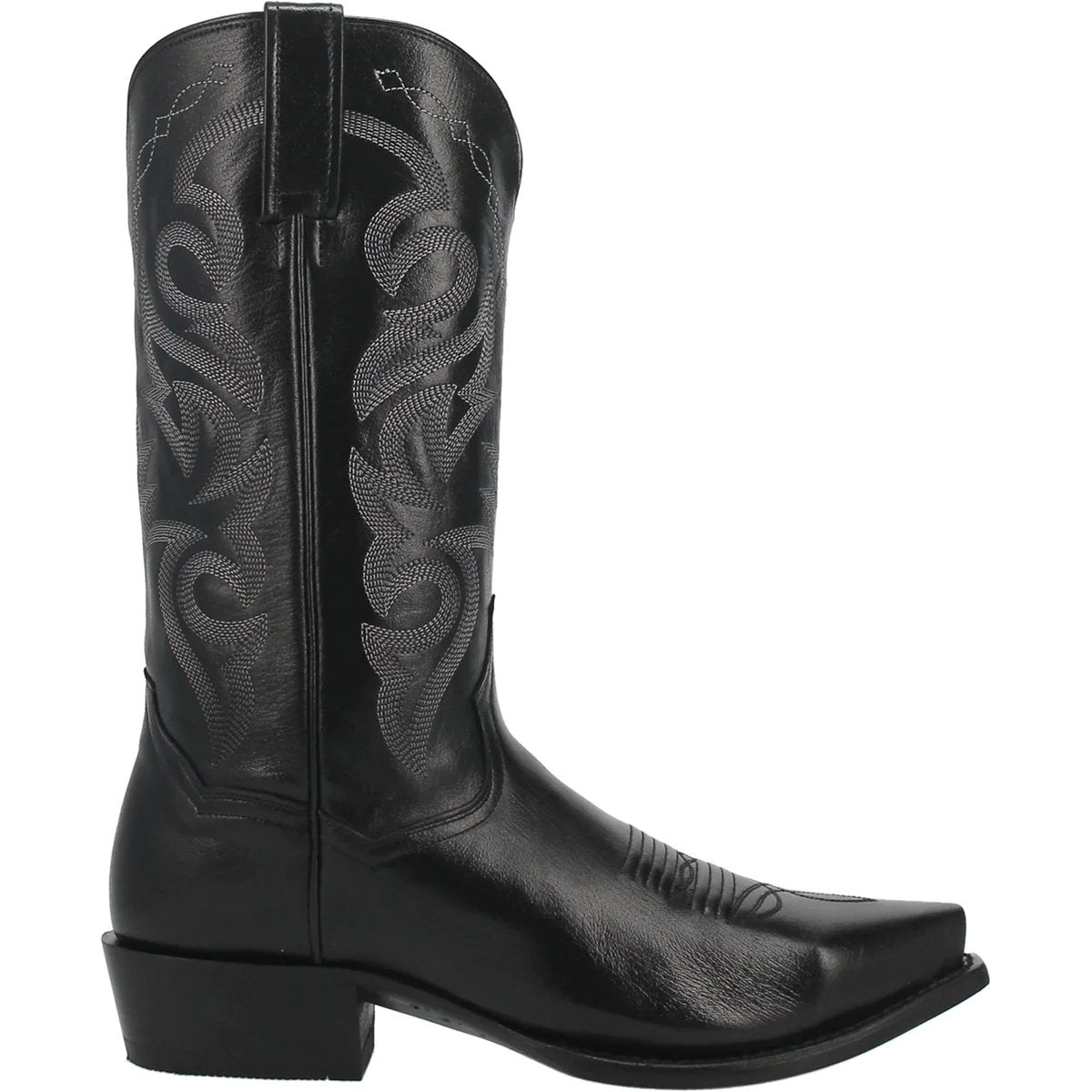 Dan Post Men's Milwaukee Leather Snip Toe Boots - Black - Dan Post Boots