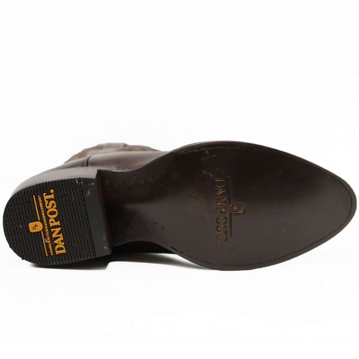 Dan Post Men's Milwaukee Leather Square Toe Boots - Brown - Dan Post Boots