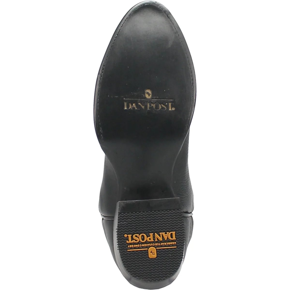 Dan Post Men's Pike Genuine Leather Round Toe Boots - Black - Dan Post Boots