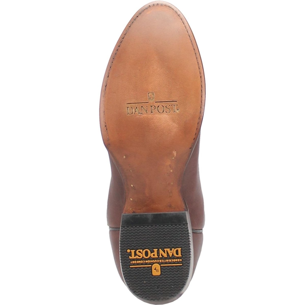 Dan Post Men's Pike Genuine Leather Round Toe Boots - Brown - Dan Post Boots